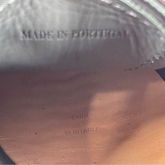 Adieu Paris Type 103 Black Leather Stitched Creeper Derby Shoes Men’s Size 10 - Picture 6 of 8